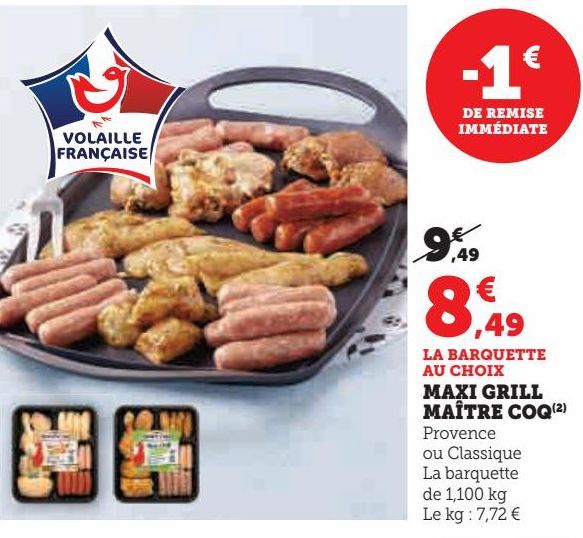 MAXI GRILL MAITRE COQ 