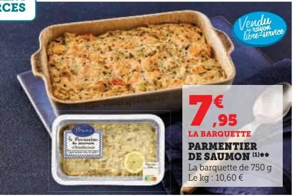 parmentier de saumon 