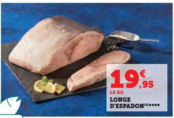 LONGE D'ESPADON 