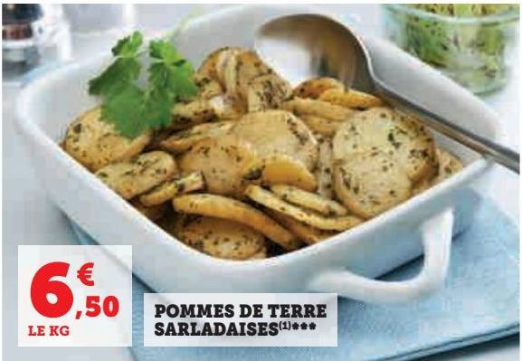 POMMES DE TERRE SARLADAISES 