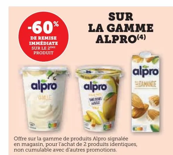 la gamme alpro