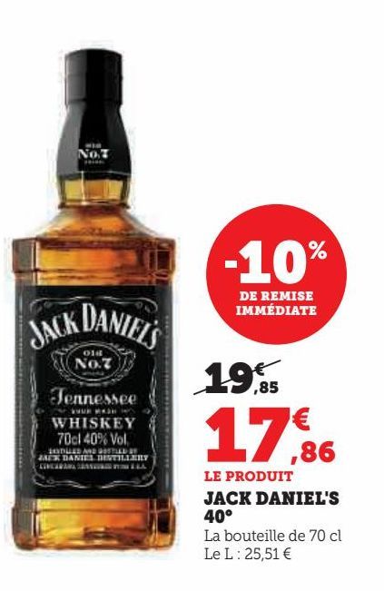 Jack Daniel's 40ª
