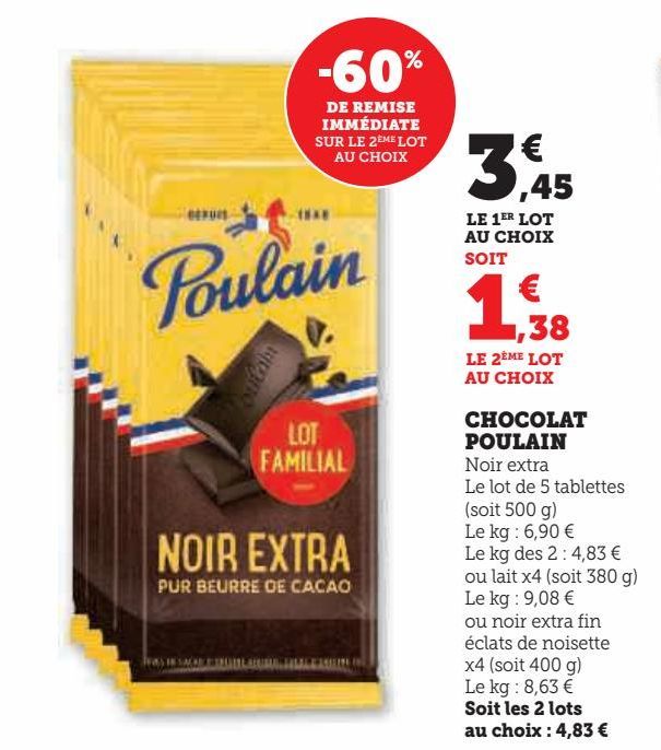 chocolat Poulain