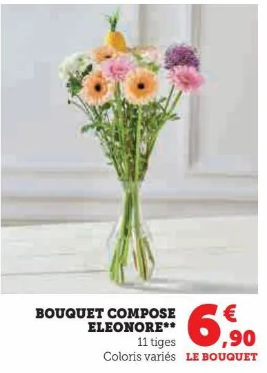 bouquet compose eleonore