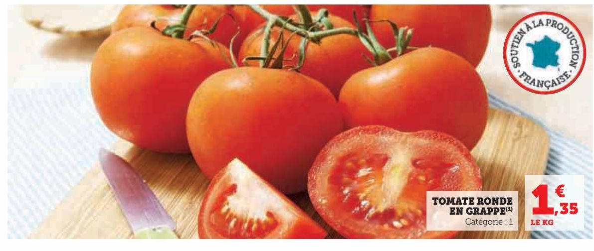 TOMATE RONDE EN GRAPPE