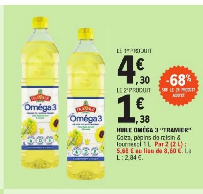 huile omega 3 tramier