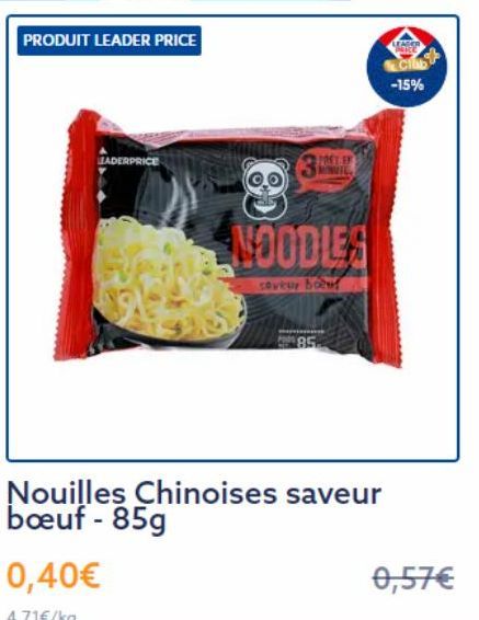 noodles Leader Price