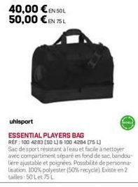 sac de sport Uhlsport