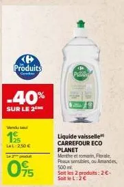 liquide vaisselle carrefour