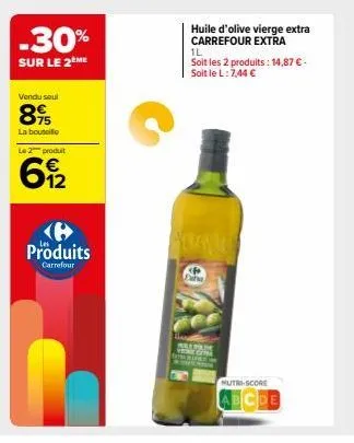 huile d'olive vierge carrefour