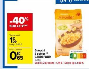 gnocchi Carrefour