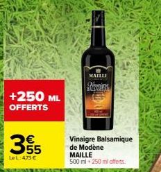 vinaigre balsamique Maille