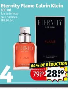 ETERNITY  FOR MEN  FLAME  ETERNITY  FOR MEN  FLAME 