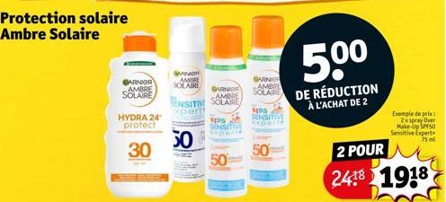 protection solaire Garnier