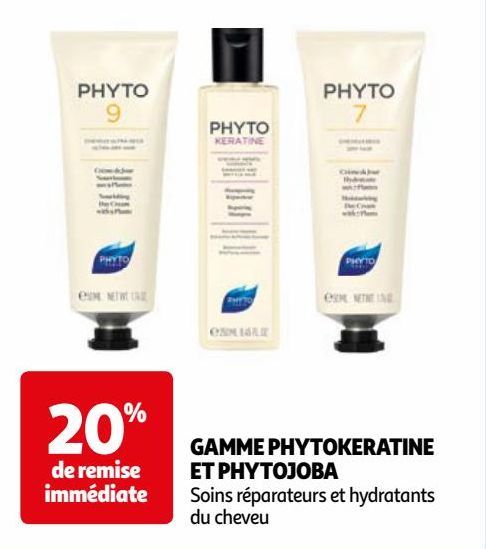 GAMME PHYTOKERATINE ET PHYTOJOBA