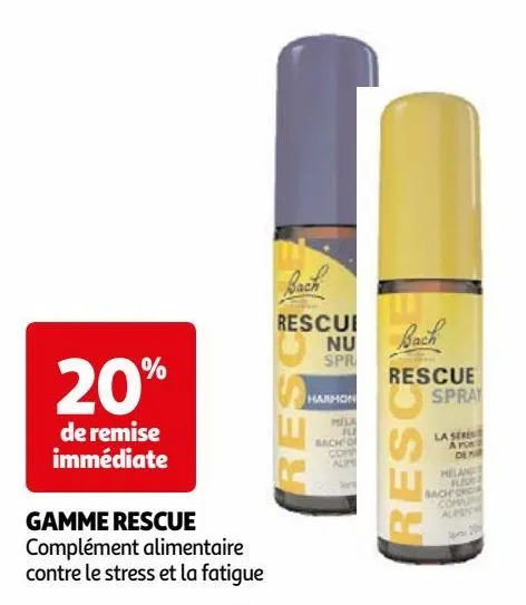 gamme rescue
