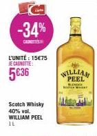 whisky william peel