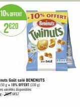 10% OFFERT 10% OFFERT Benenuts  2620  Twinuts 