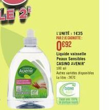 liquide vaisselle 