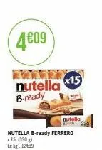 4609  nutella b-ready  x15  autolla 