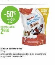 promos Kinder