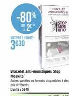 bracelet anti-moustiques 
