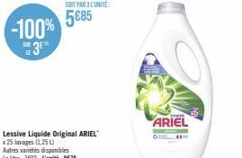 lessive liquide Ariel