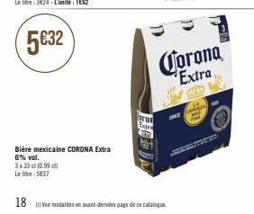bière mexicaine Corona