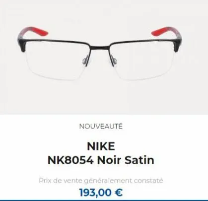 nouveauté  nike nk8054 noir satin  prix de vente généralement constaté 193,00 € 