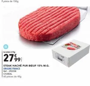 steak haché charal