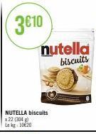 biscuits Nutella