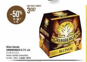 bière blonde Grimbergen