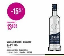 vodka eristoff