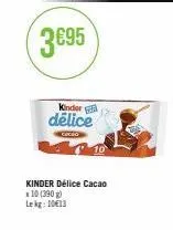 cacao kinder