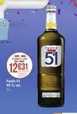 LUNTE: 16096  JE CARNITTE: 634  S  12631  M  CONTE  Pastis 51 45% vol.  IL  PASTIS  51  PASTIL MARSEILLE  offre sur Casino Supermarchés