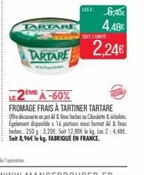 fromage frais tartare