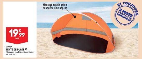 tente de plage 