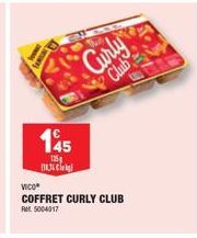 145  125g clegi  VICO  COFFRET CURLY CLUB RM5004017  Curly  Club 