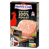 STEAK HACHÉ 100% POULET SURGELÉ MAÎTRE COQ offre à 3,12€ sur Auchan Supermarché