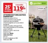 LOT BARBECUE ET CERCLAGE PIZZA GARDENSTAR(1) offre à 119,99€ sur Auchan Supermarché