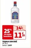 TEQUILA SAN JOSÉ offre à 11,18€ sur Auchan
