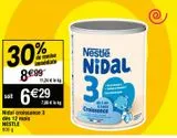 Lait de croissance Nestlé offre à 6,29€ sur Cora