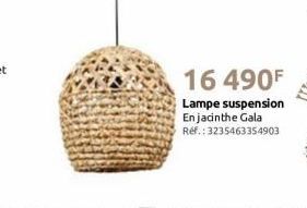 16 490F  Lampe suspension  En jacinthe Gala Ref.: 3235463354903 