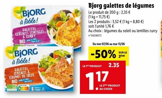 galettes bjorg