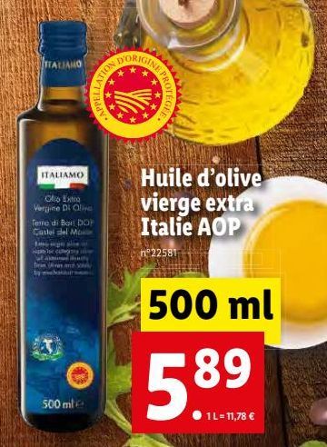 huile d'olive extra vierge