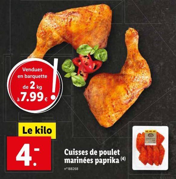 cuisses de poulet