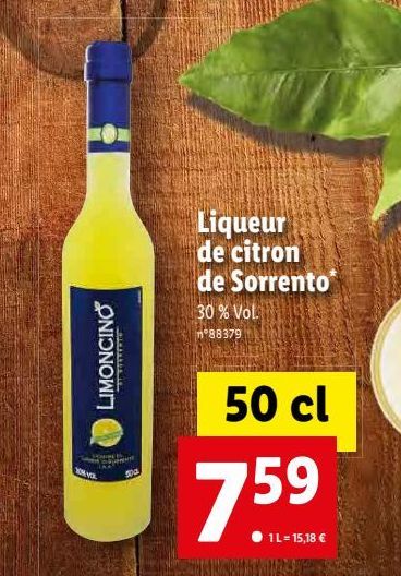 liqueur de citron