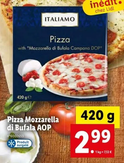 pizza mozarella