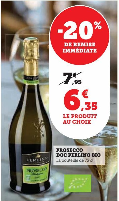 PROSECCO DOC PERLINO BIO 