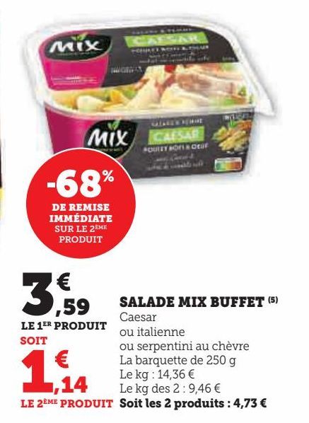 SALADE MIX BUFFET